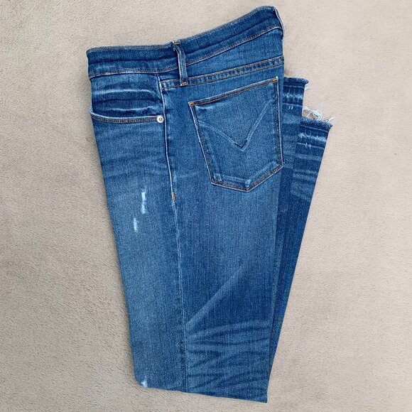 Hudson Krista Ankle Skinny Mid Rise Released Hem Jeans Sz27 - Picture 6 of 14